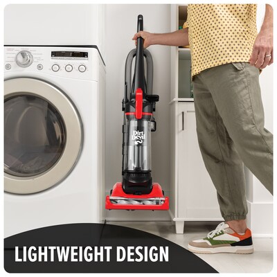 Dirt Devil Multi-Surface+ Upright Vacuum Cleaner, Bagless, Red (UD76200V)