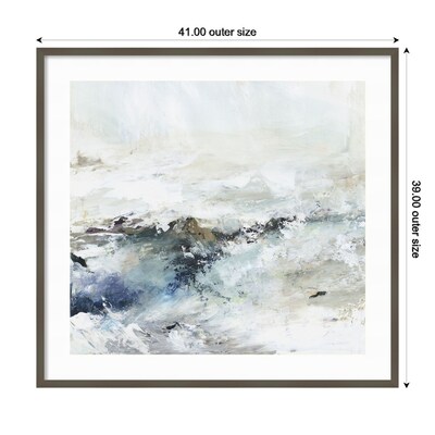 Amanti Art Rush of Nature II by Allison Pearce Wood Framed Wall Art Print, 41" x 39" (A42675536968)