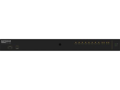 Netgear AV Line 10-Port Gigabit Ethernet Managed Switch, Black (GSM4212PX-100NAS)