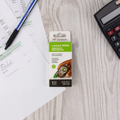 Tombow MONO Original Correction Tape, White (68620)