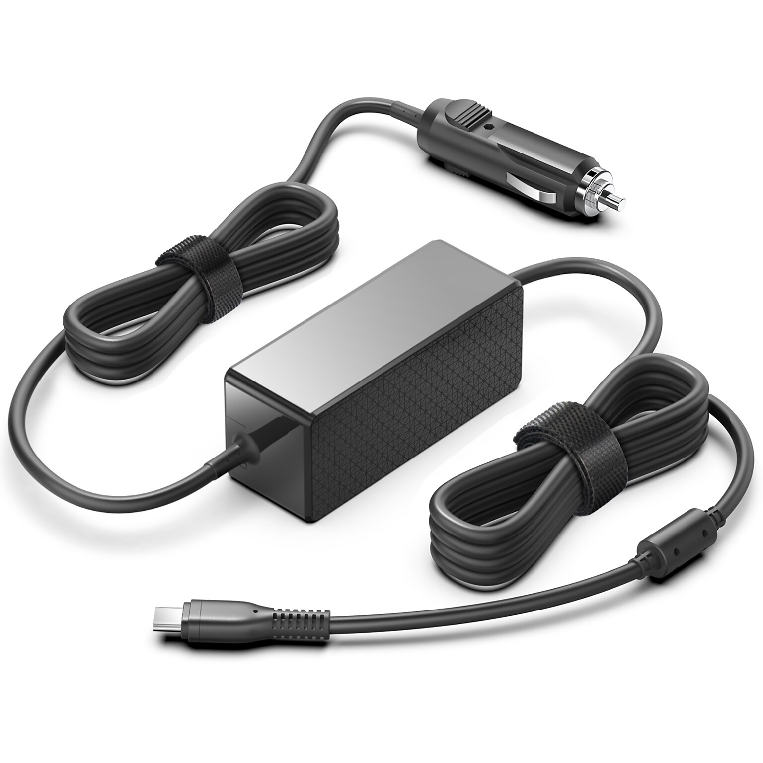 Battery Technology 100W USB-C Auto Adapter for USB-C Laptop, Black (AA-100WUSBC-BTI)