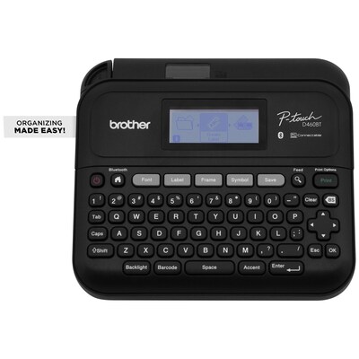 Brother P-Touch Desktop Thermal Label Maker, Black (PTD460BTVP)