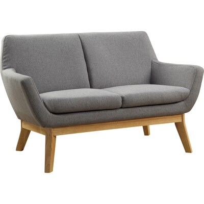 Lorell Quintessence 2-Seat Loveseat, Gray (LLR68962)
