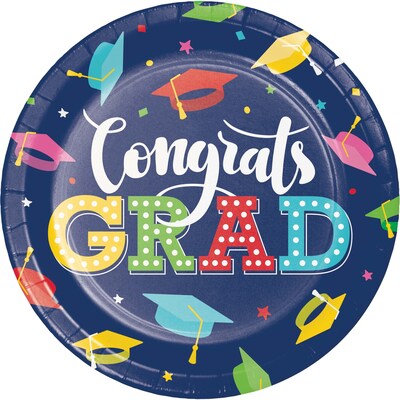 Creative Converting Glad to Be Grad Party Kit, Serves 8 (DTC9209E4A)