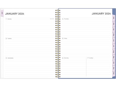 2024 Blue Sky Cocorrina 8.5 x 11 Weekly & Monthly Planner, Multicolor (143696)