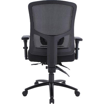 Lorell Big & Tall Mesh Back Office Chair, 350 lb. Capacity, Black (LLR40210)
