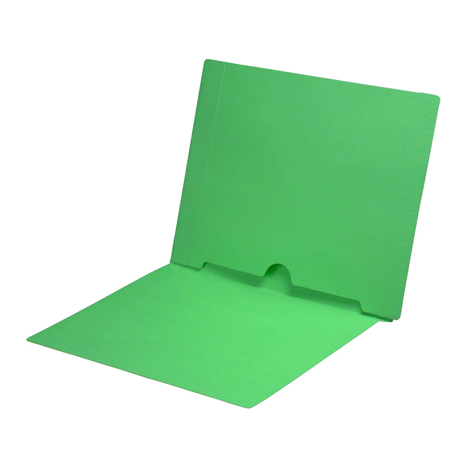 Medical Arts Press End Tab File Folder, Straight Cut, Letter-Size, Green, 50/Box (S-09017-GRN)