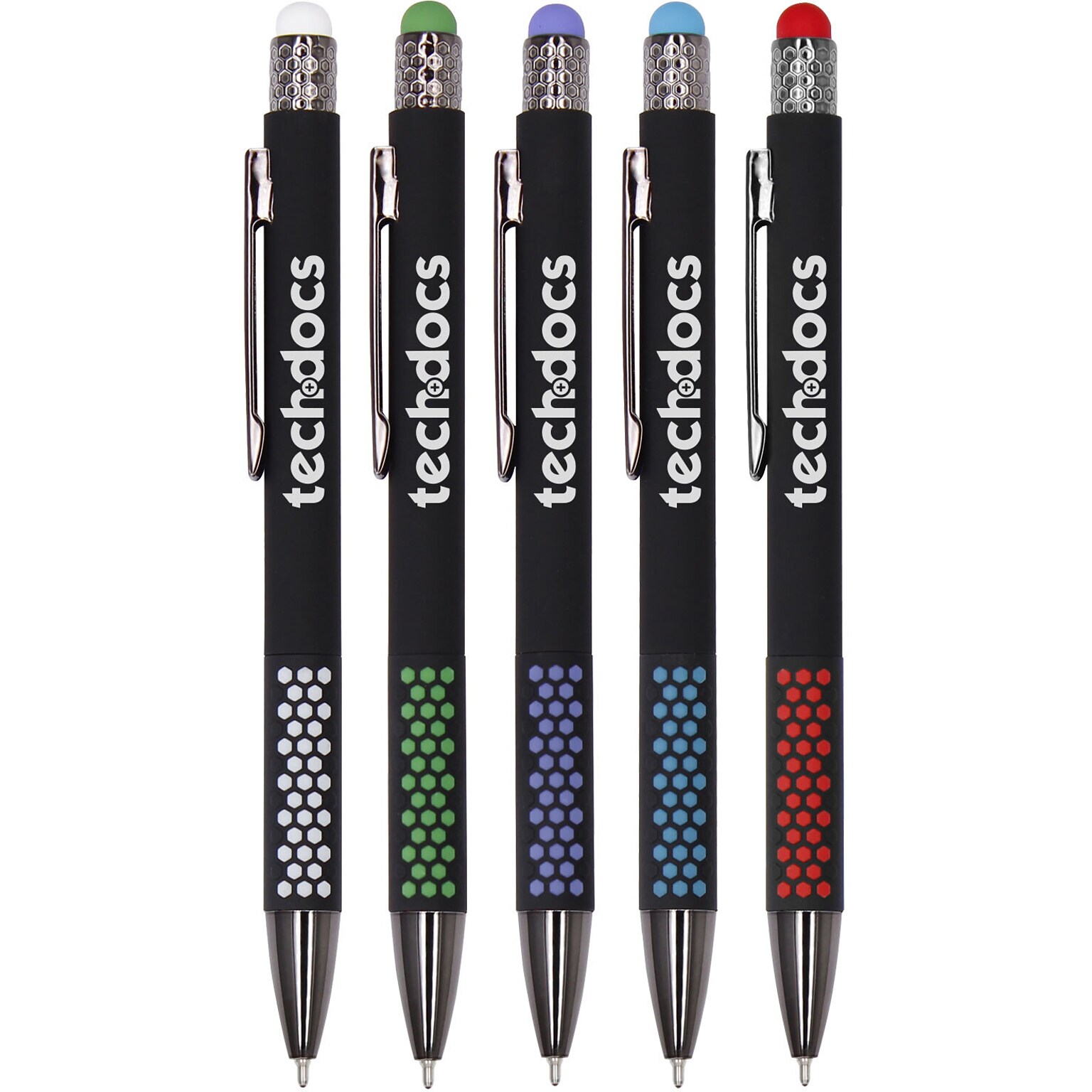 Custom Honeycomb Stylus Gel Pen