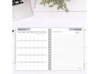 2025 AT-A-GLANCE DayMinder Executive 8.75" x 7" Weekly & Monthly Planner Refill Pages, White (G545-50-25)