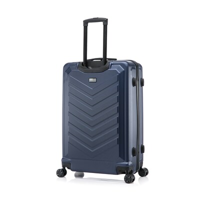 US Army FOX 28" Hardside Suitcase, 4-Wheeled Spinner, TSA Checkpoint Friendly, Navy Blue (USLFOX00L-BLU)