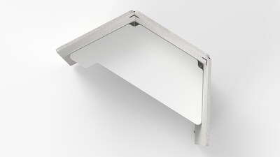 Luxor RECLAIM 3-Panel Acoustic Work Pod (RCLMWP3)