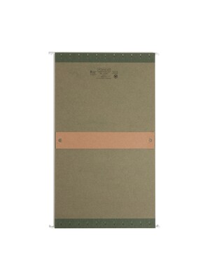 Smead Hanging File Folders with Box Bottom, 2" Expansion, Letter Size, Standard Green, 25/Box (64259)