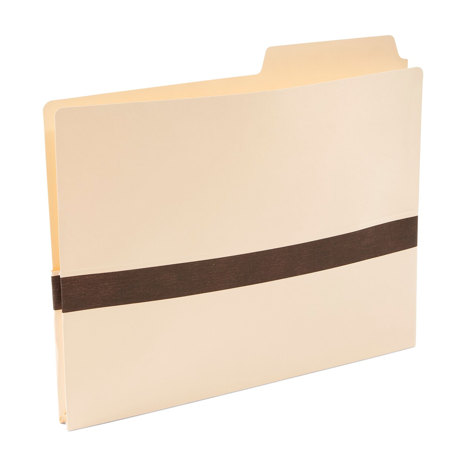Staples File Pocket, 1 Expansion, Letter Size, Manila, 50/Box (18818)