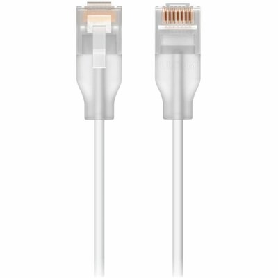 Ubiquiti UniFi 26.2 ft. CAT-6 Ethernet Cable, 28AWG, White (UACC-Cable-Patch-EL-8M-W)