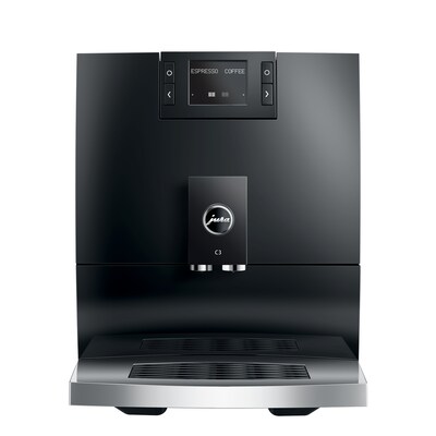 Jura C3 2-Cups Coffee & Espresso Machine Combination, Piano Black (15711)