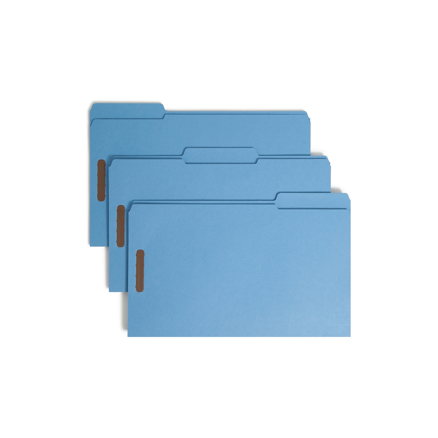 Smead Card Stock Classification Folders, Reinforced 1/3-Cut Tab, Legal Size, Blue, 50/Box (17040)