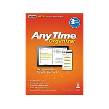 Individual Software AnyTime Organizer Deluxe 16 for 1 User, Windows, Download (IND945800V061)