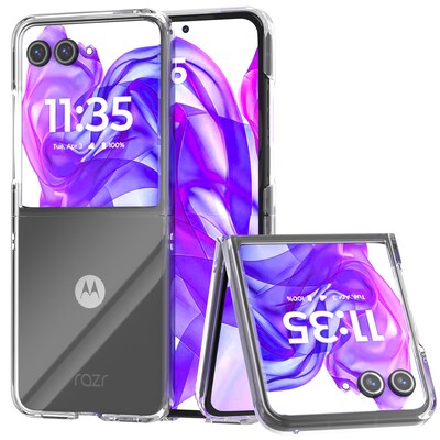 SaharaCase Venture Phone Case for Motorola Razr+, Shock Absorbing, Clear (CP00626)