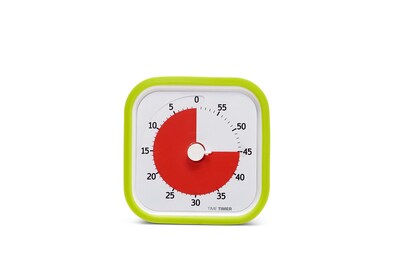 Time Timer MOD, 60-Minute Timer, Lime Green (TTMM9GR)