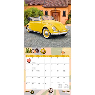 2027 BrownTrout Love Bug 12" x 12" Monthly Wall Calendar (9798330711222)