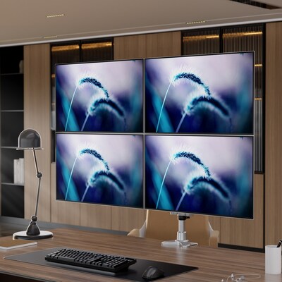 Mount-It! MI-63156 Quad Monitor Desk Mount