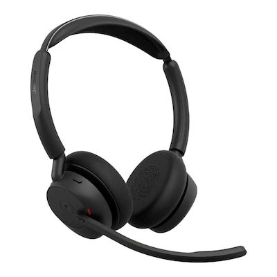 Jabra Evolve3 45 Wireless Noise Canceling Bluetooth Stereo Headset, USB-A, MS Certified (34599-999-999)