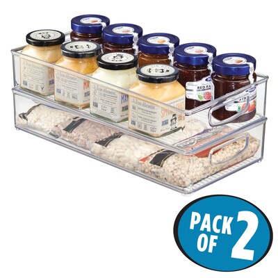 iDESIGN Organizers, Clear, 2/Set (27905M2)