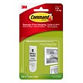 Command Small Picture Hanging Strips, White, 8 Sets (17205-ES)