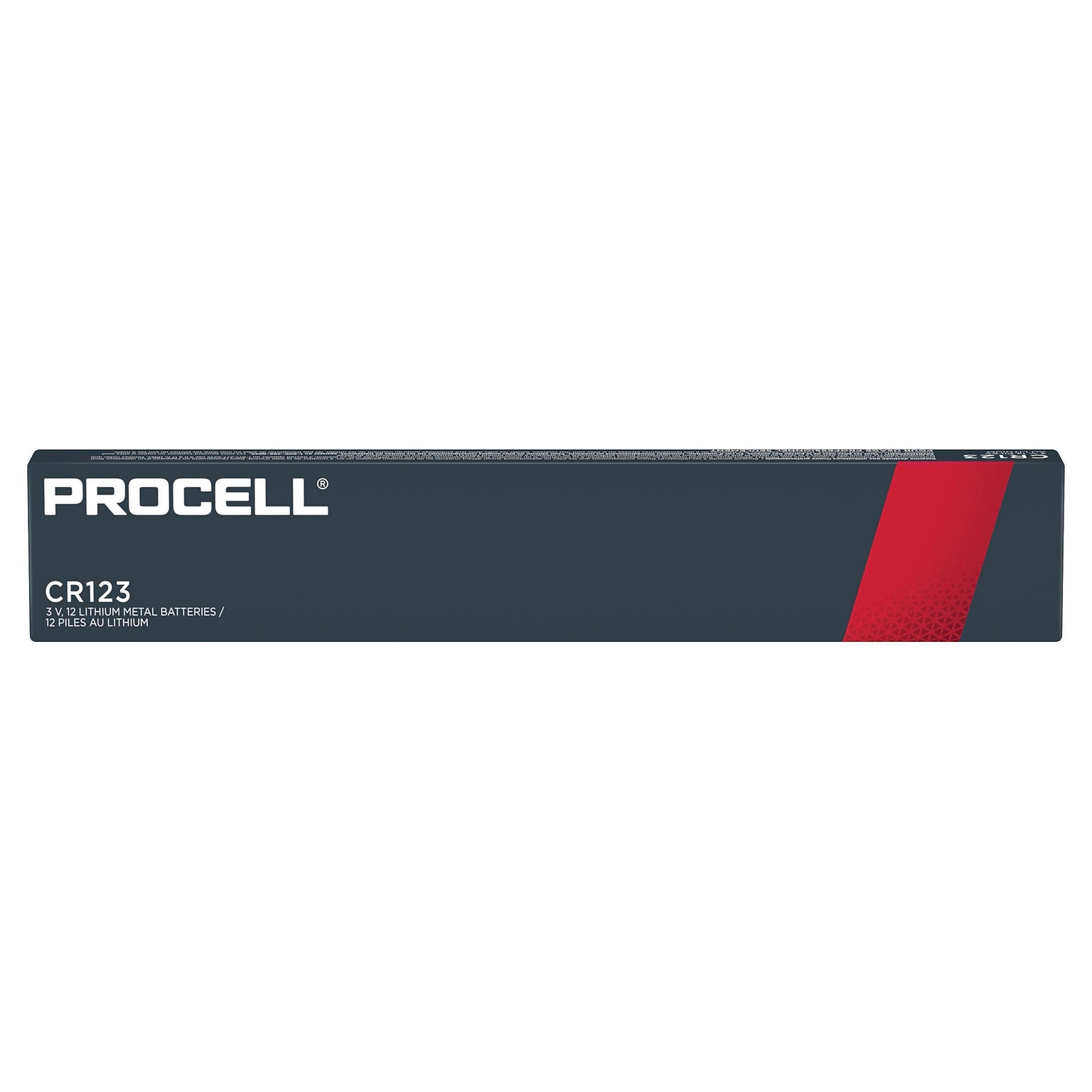 Procell 123 Lithium Battery, 12/Pack (PL123BKD)