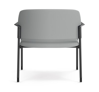 HON Accommodate Vinyl Upholstered Bariatric Stacking Chair, Flint/Textured Charcoal (HSB50.F.E.SX39.P7A)