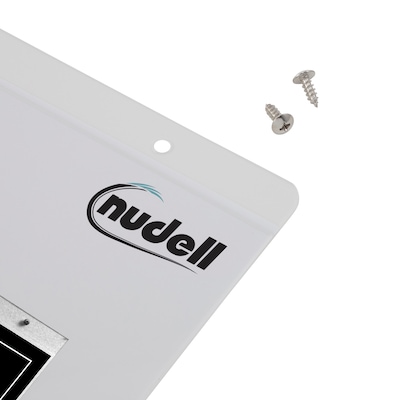 NuDell Indoor Wall Sign Holder, 11" x 8.5", Clear (38008)