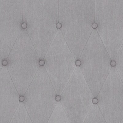 Flash Furniture Riverdale Tufted Upholstered Platform Bed in Light Gray Fabric with Pocket Spring Mattress, King (HGBM44)