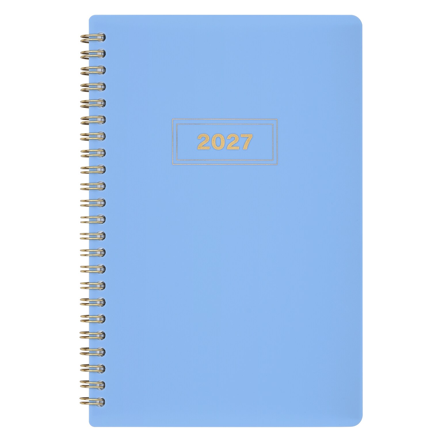 2027 Staples 5 x 8 Weekly & Monthly Planner, Eternal Blue (ST63612-27)