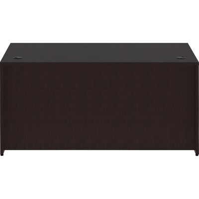 Lorell Essentials Series 48" W Desk Shell, Espresso (LLR18208)