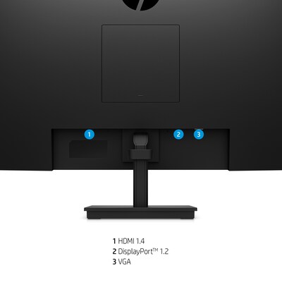 HP V27i G5 27" LED Monitor, Black (65P64AA#ABA)