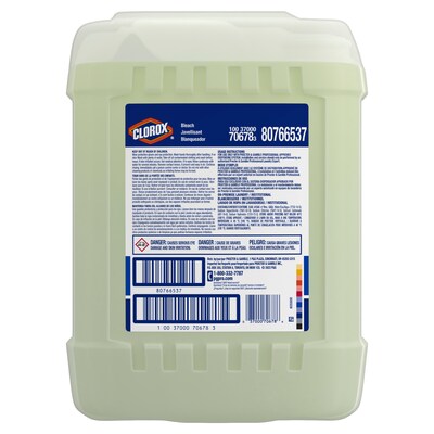 P&G ProLine Professional Clorox Antibacterial Bleach, 5 Gallon (70678)