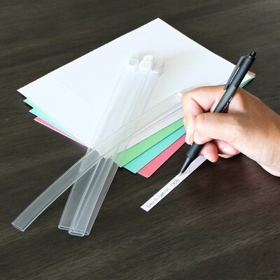 Mabis SoftLink Adult Snap Closure Patient ID Bands, Clear, 50 Bands/Box (D 190)