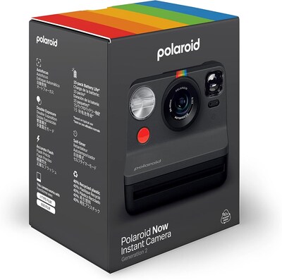 Polaroid Now Generation 2 i-Type Instant Camera (Black) 9095