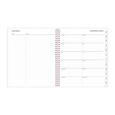 2026 Blue Sky Joselyn 8" x 10" Calendar Year Monthly Planner, Plastic Cover, Multicolored (110395-26)
