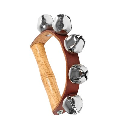 Westco Educational Products 5 Sleigh Bells on Handle, Pack of 3 (WEPBE720305-3)