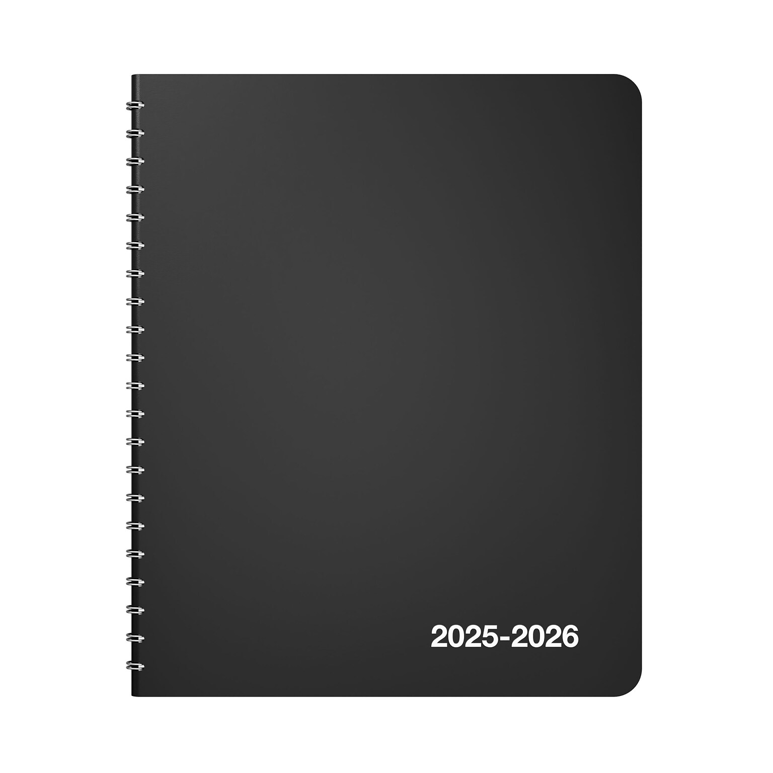 2025-2026 Staples 8 x 11 Academic Monthly Planner, Black (ST23571-25)