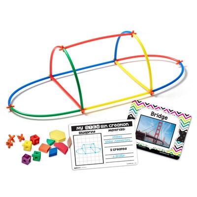 hand2mind STEM Bins Learn & Play Pack, 4 Packs/Set (93837)