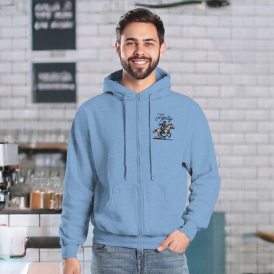POD ADULT FLEECE FULL ZIP HOODIE FC