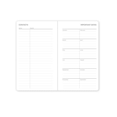 2027 Blue Sky Ashlyn 3.125" x 6.125" Calendar Year Monthly Standard Planner, Navy (156210-27)