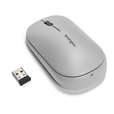 Kensington SureTrack Dual Wireless Ambidextrous Mouse, Gray (K75351WW)