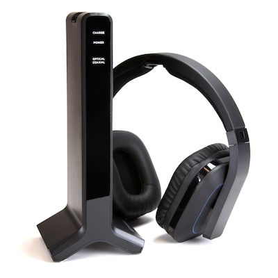 Emerson Wireless TV Headphones, Bluetooth, Black (EE-9000)