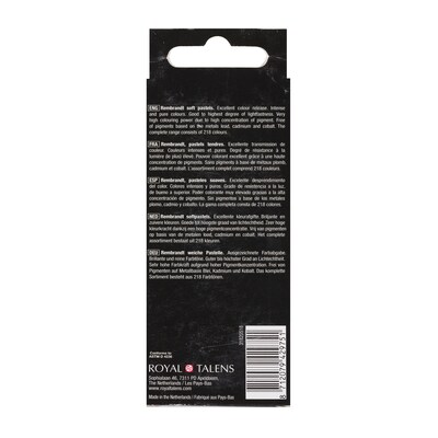 Rembrandt Soft Pastels Micro Sets, Rich Oranges, 5/Set, 3 Sets/Bundle (RBX31820518-3)