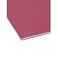 Smead Hanging File Folders, 1/5-Cut Adjustable Tab, Letter Size, Maroon, 25/Box (64073)