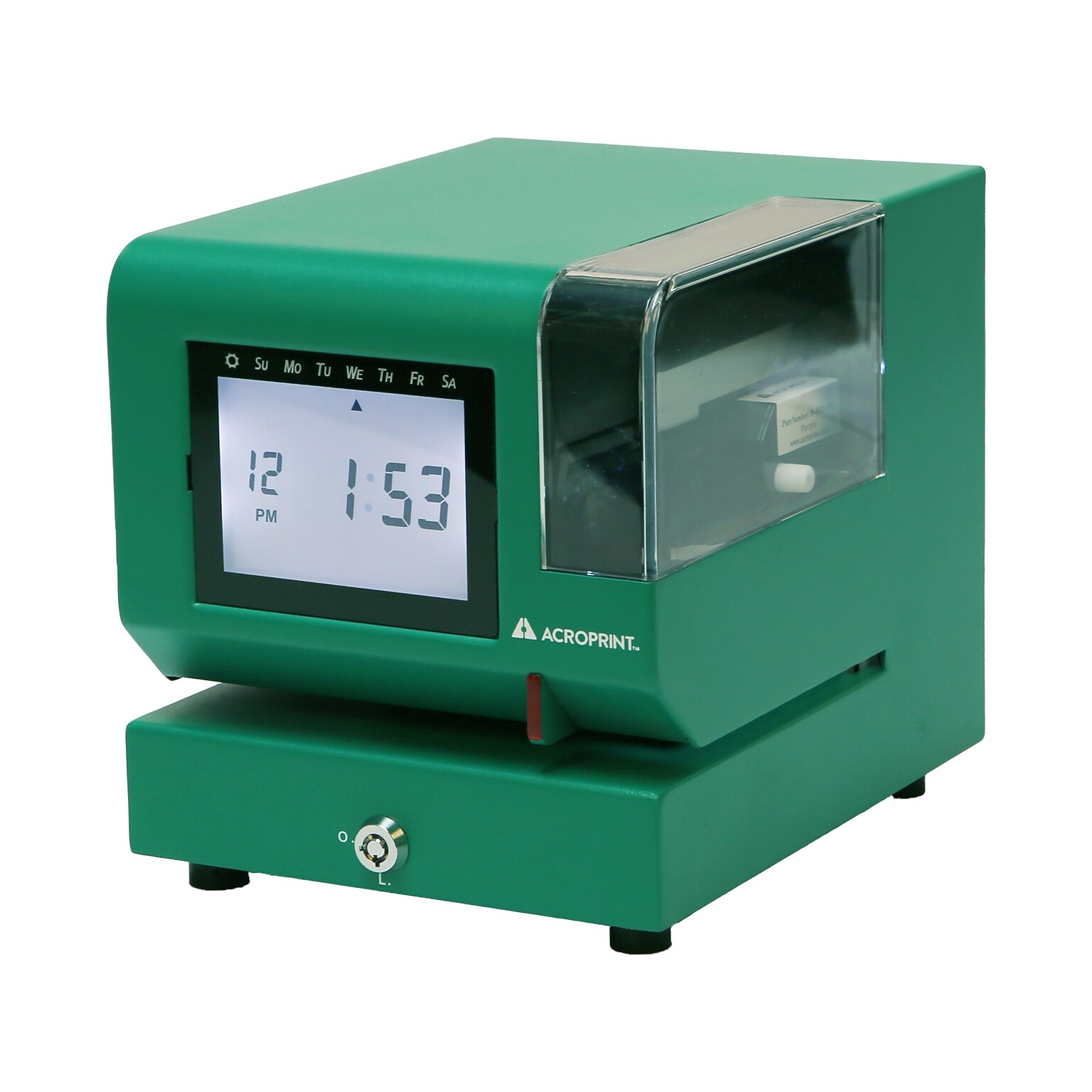 Acroprint Punch Card Time Clock System, Green (M150MC4)