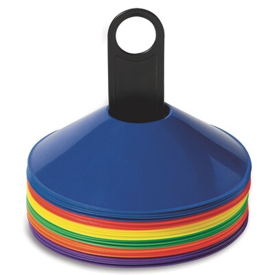 S&S Spectrum Half Cone Super Set, Assorted Colors, 36/Pack (W14465)